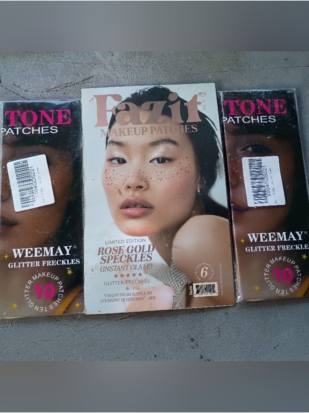 NWT Fazit Makeup Temporary Tattoo Freckle Patches